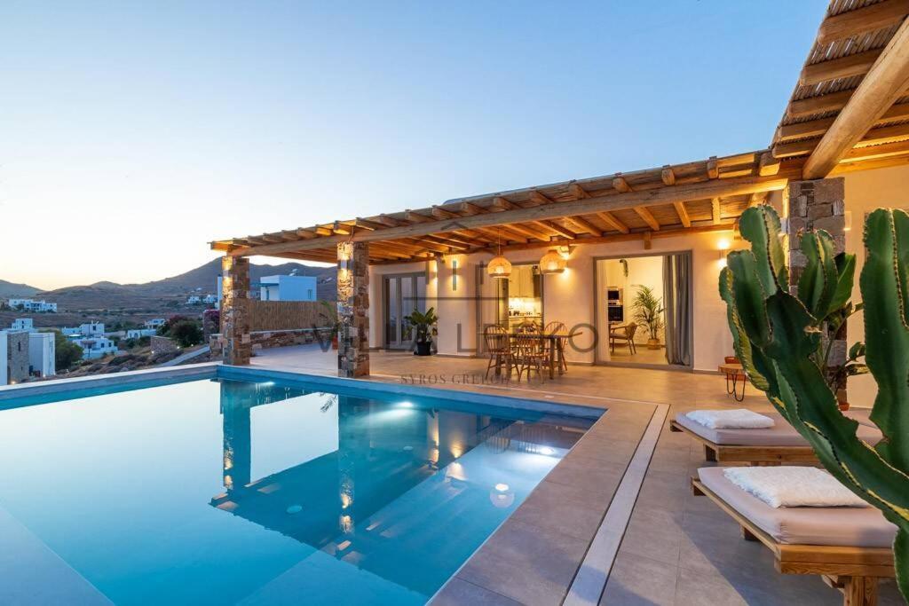 Villa Lefko Megas Gialos - Nites Exterior photo