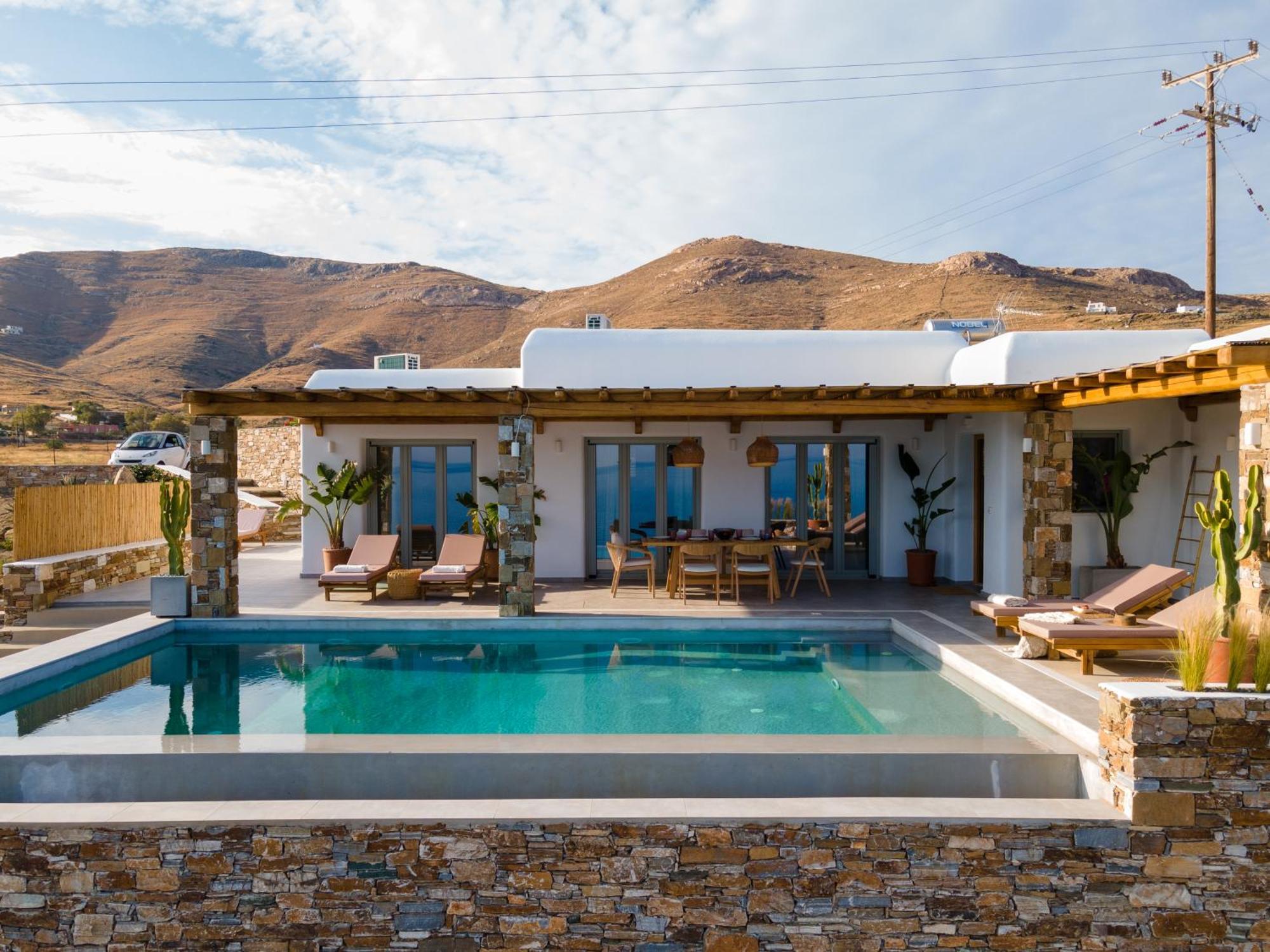 Villa Lefko Megas Gialos - Nites Exterior photo